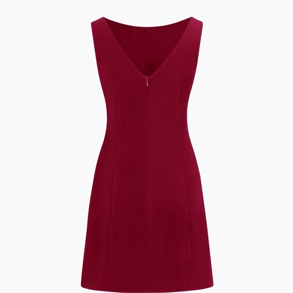 Cider BOAT NECK SOLID MINI DRESS XS AB5-10 - Picture 4 of 8